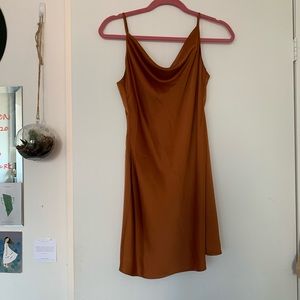 Urban outfitters mini cowl neck dress